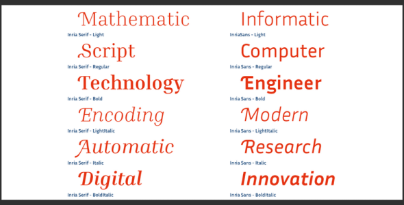 sans-serif font family